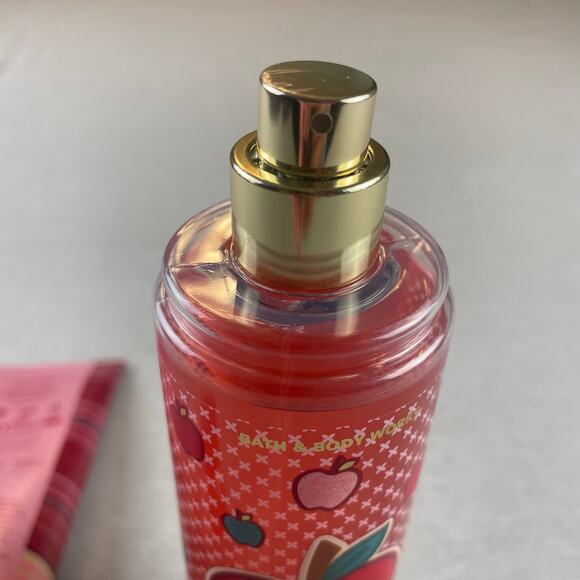 Bundle Champagne Apple & Honey Body Cream Fragrance Mist Bath and Body Works - Picture 4 of 5